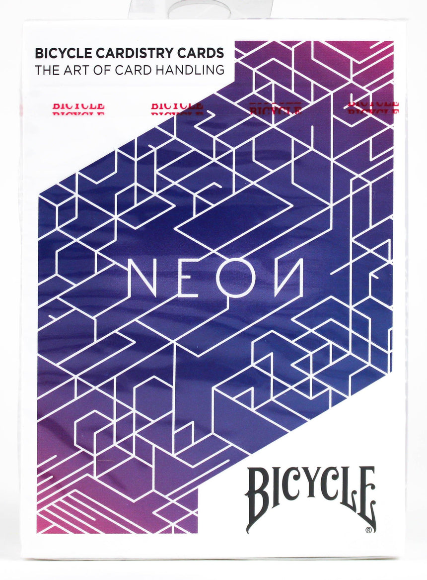 Bicycle Neon Blue Aurora - BAM Playing Cards (6306567684245)