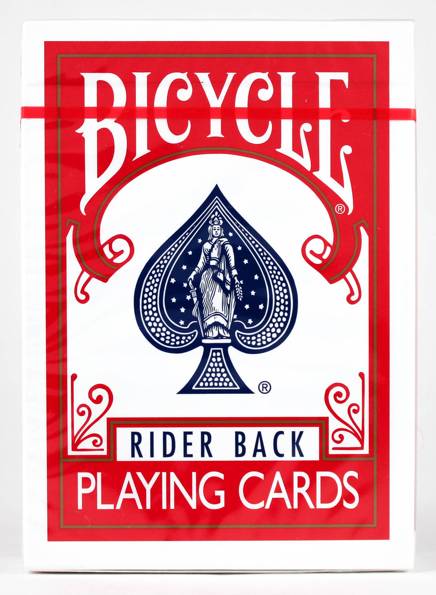 Experts Thin Crushed Rider Back Red - BAM Playing Cards (6258450137237)