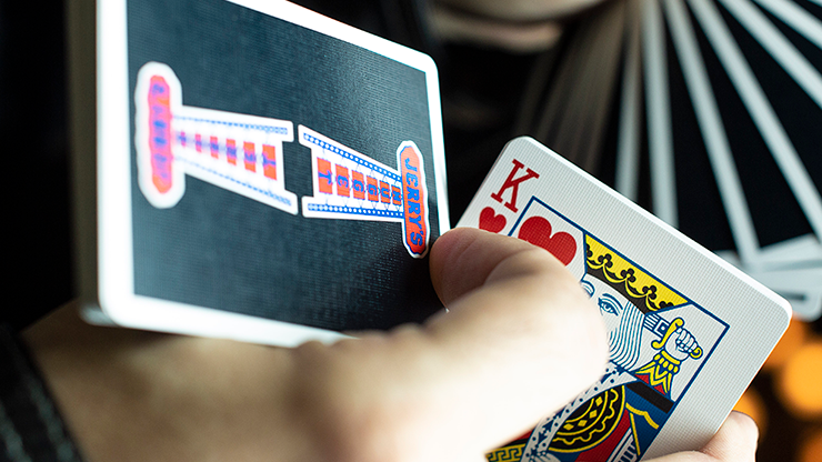 Jerry's Nuggets - Vintage Feel Black - BAM Playing Cards (6099432997013)