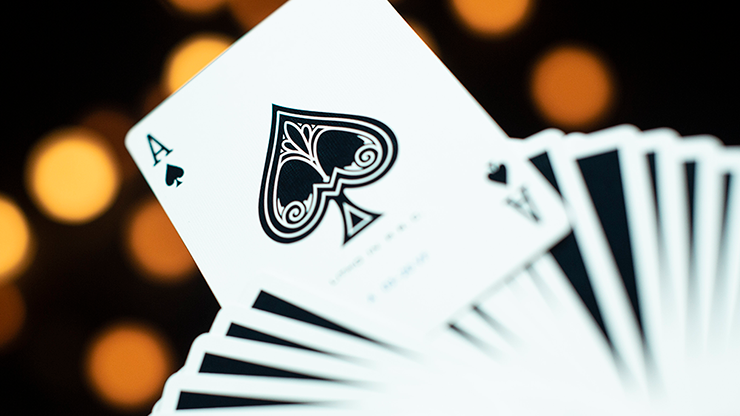 Jerry's Nuggets - Vintage Feel Black - BAM Playing Cards (6099432997013)
