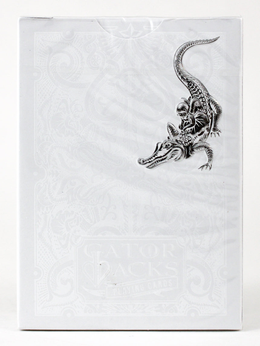 Silver Gatorback - BAM Playing Cards (4862086611083)