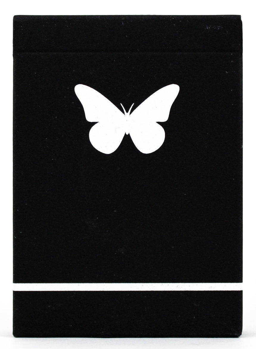 Butterfly Black & White - BAM Playing Cards (6180866424981)