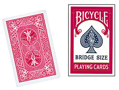Cards Bicycle Bridge (Red) (6750781243541)