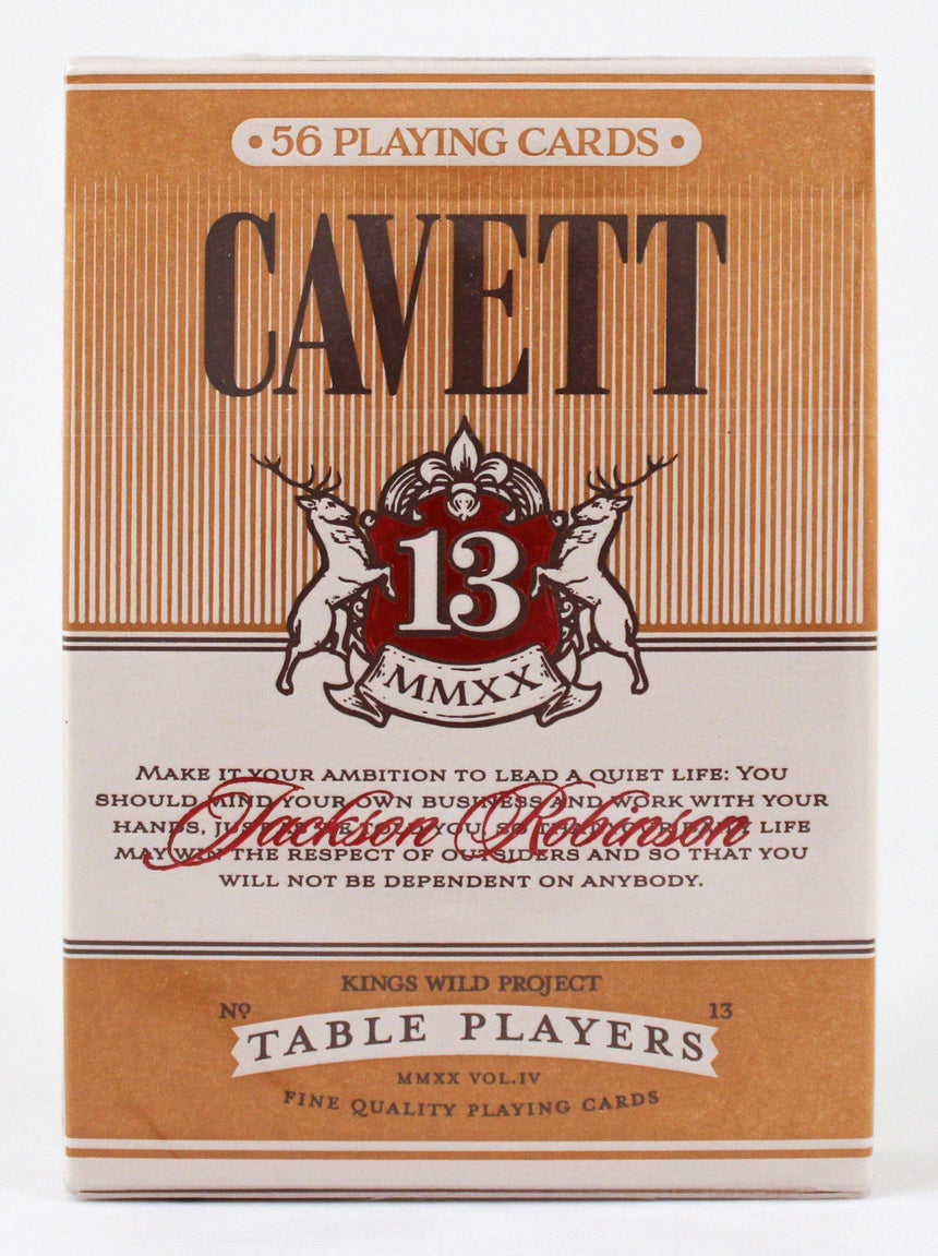 No.13 Table Players  Vol.4 (Cavett) - BAM Playing Cards (5714119917717)