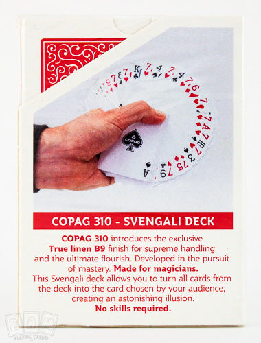 Copag 310 Svengali (Red) Playing Cards (6681290604693)