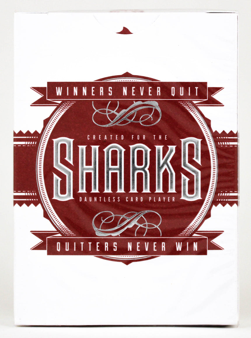 DMC Sharks V2- BAM Playing Cards (6151579402389)