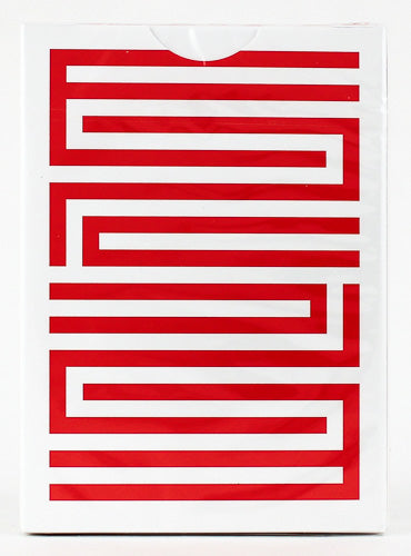 Red Enigma Playing Cards (6612640628885)