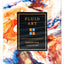 Fluid Art Orange Cardistry Edition - BAM Playing Cards (6372707532949)