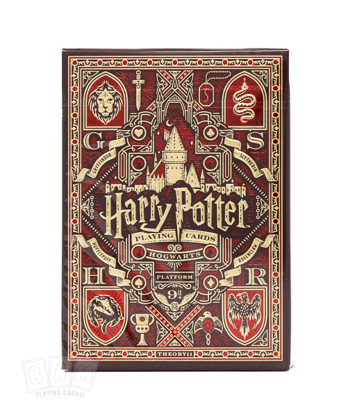 Harry Potter (Red-Gryffindor)Playing Cards (7538229641436)
