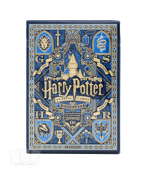 Harry Potter (Blue-Ravenclaw) Playing Cards (7538229248220)