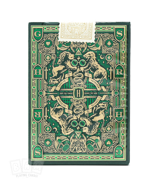 Harry Potter Playing Cards, Slytherin (Green) Harry Potter Playing Cards, Slytherin (Green)