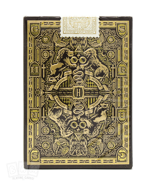 Harry Potter Hufflepuff Playing Cards - Poker Size With Multi-Image Designs