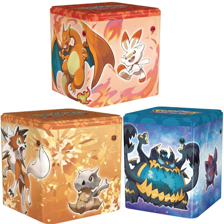 Pokemon TCG: Stackable Tin (Fighting/Fire/Darkness)
