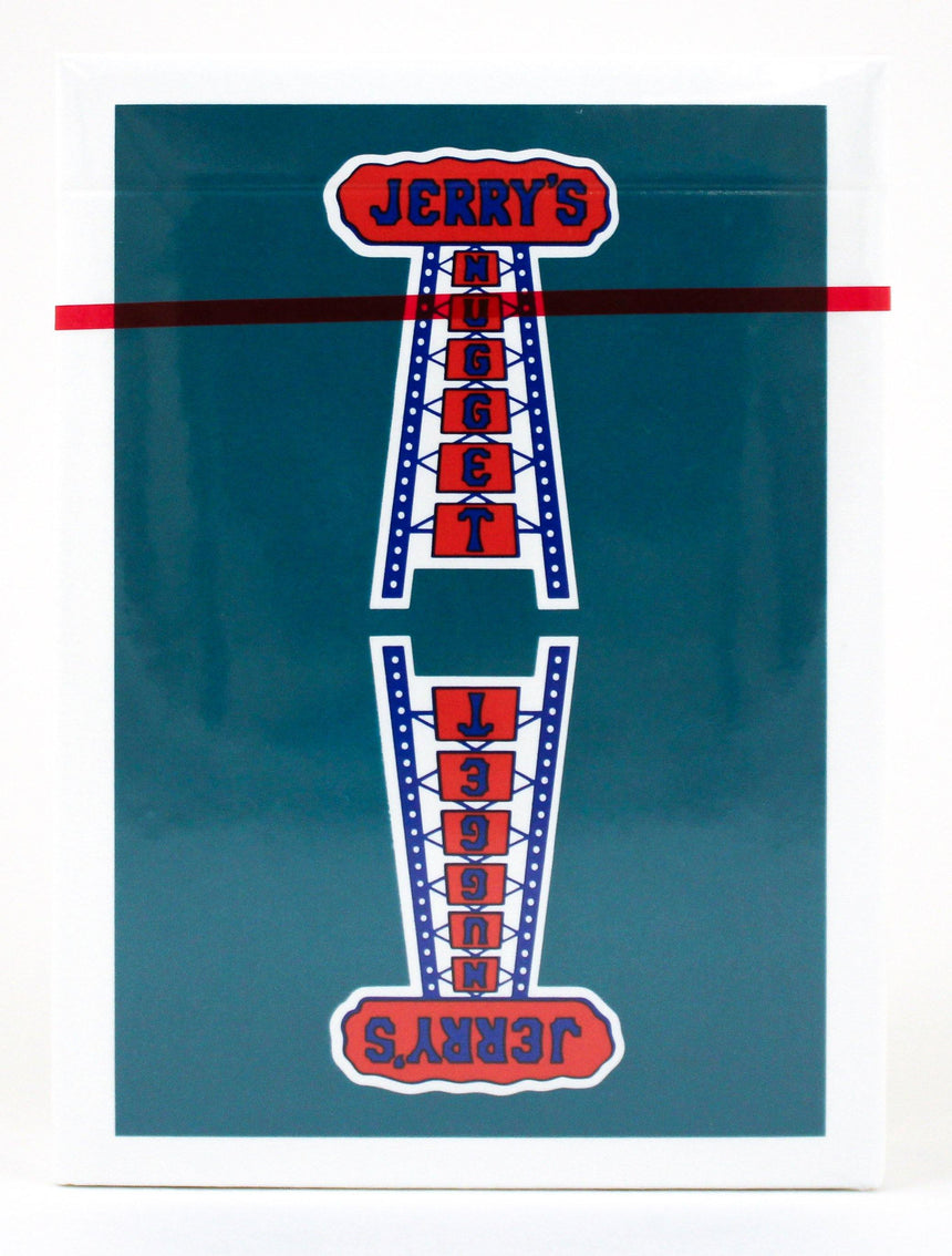 Jerry's Nuggets - Vintage Feel Aqua (Gilded) - BAM Playing Cards (5679020081301)