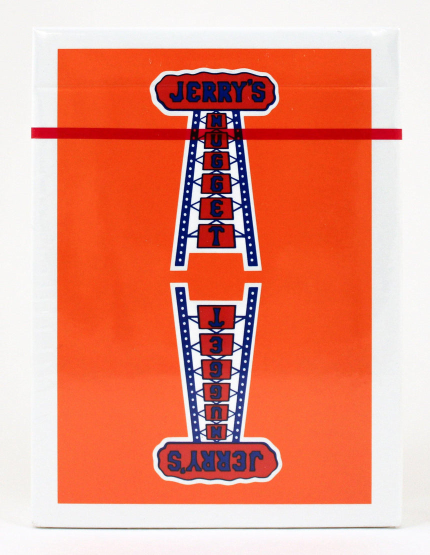 Jerry's Nuggets - Vintage Feel Orange (Gilded) - BAM Playing Cards (5679032893589)