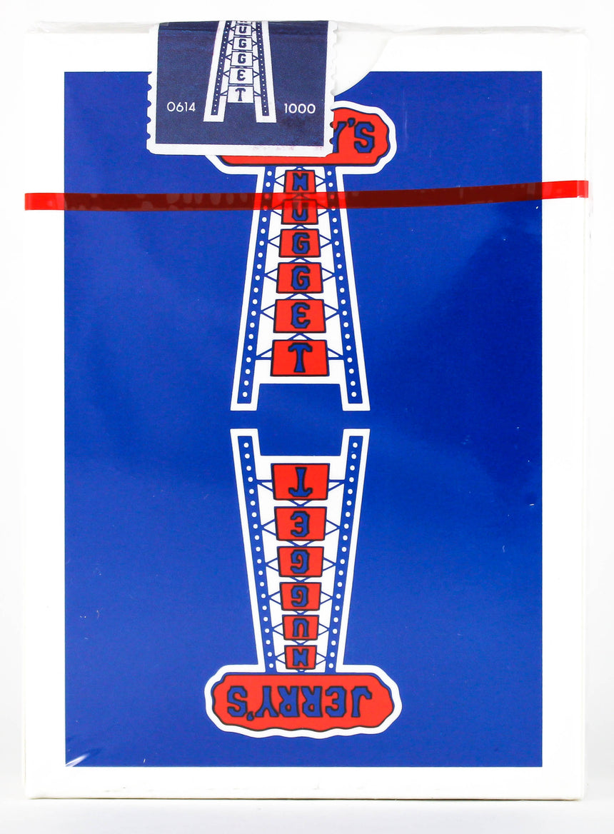Jerry's Nuggets - Vintage Gilded Blue - BAM Playing Cards (6348115214485)