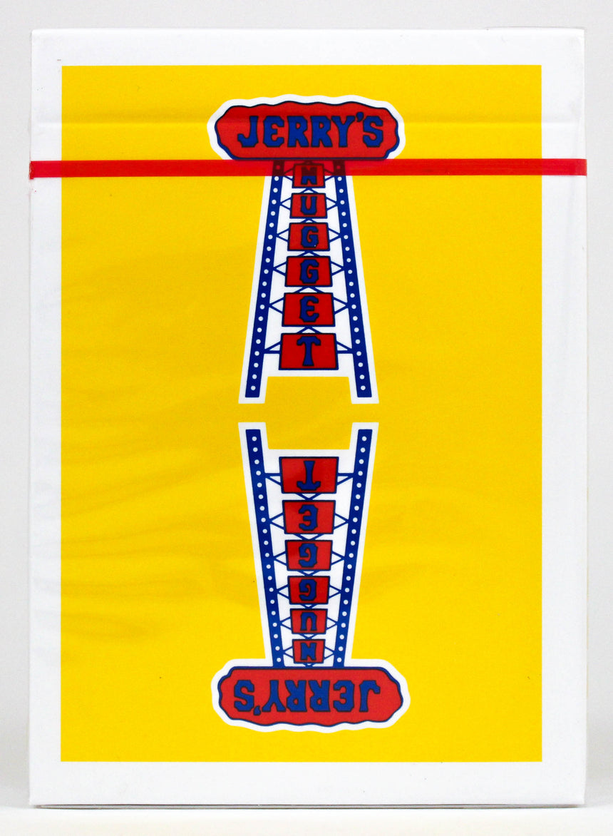Jerry's Nuggets - Modern Feel Yellow - BAM Playing Cards (6099420676245)