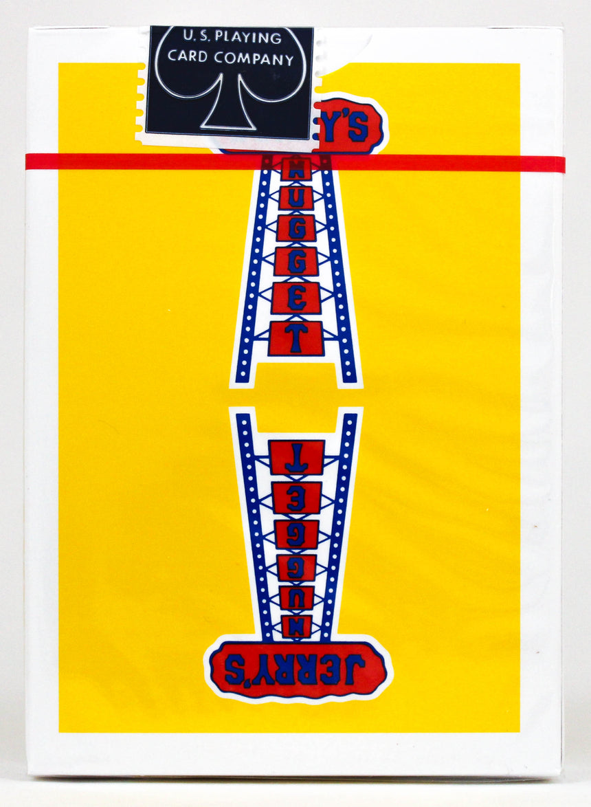 Jerry's Nuggets - Modern Feel Yellow - BAM Playing Cards (6099420676245)