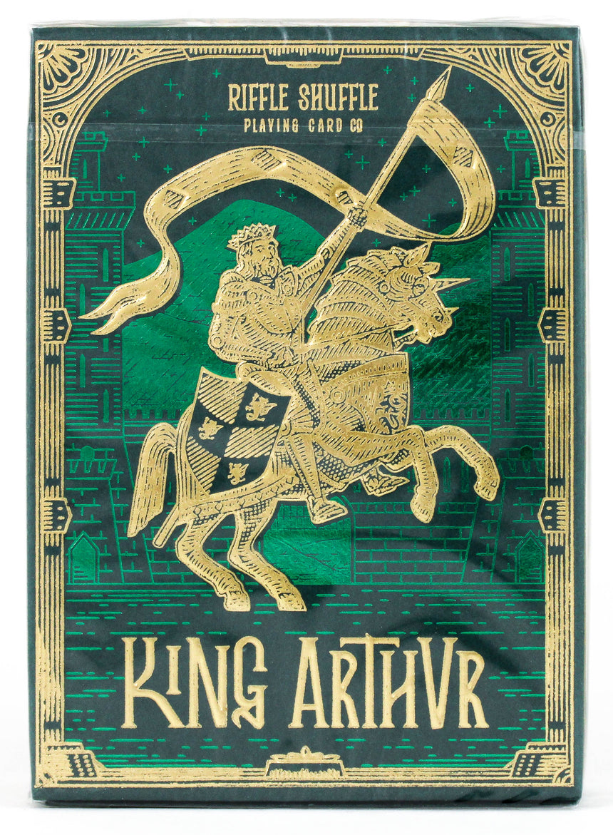 King Arthur Green - BAM Playing Cards (6238611112085)