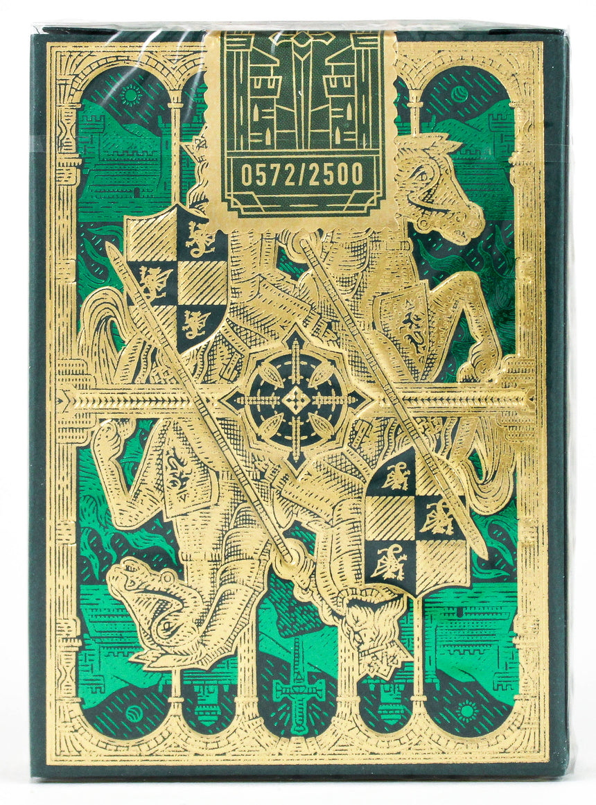 King Arthur Green - BAM Playing Cards (6238611112085)