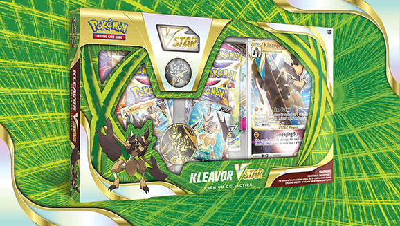 Pokemon TCG: Kleavor VSTAR Premium Collection