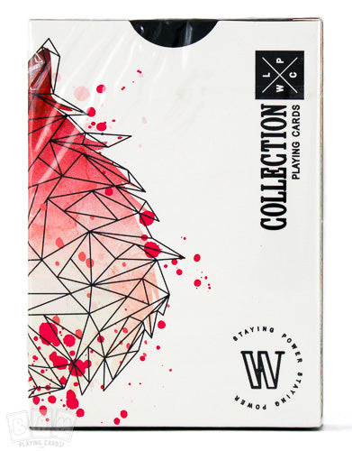 Lonely Wolf (PINK) Playing Cards (6750774591637)