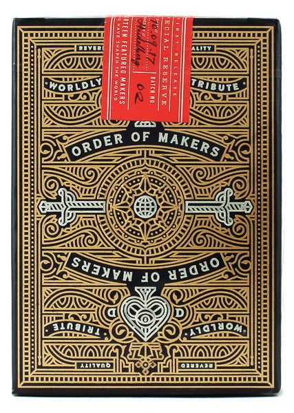 Makers Black - BAM Playing Cards (6638251081877)