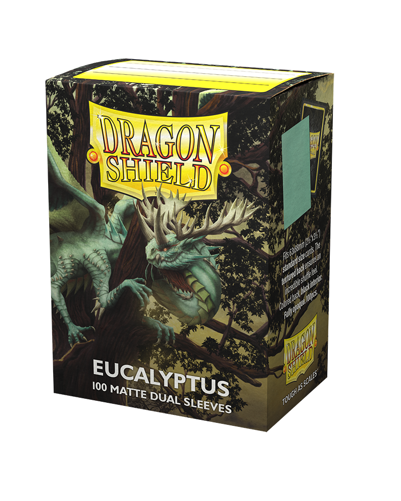 dragon scale card sleeves Dragon Shields: (100) Dual Matte Eucalyptus – BAM Cards