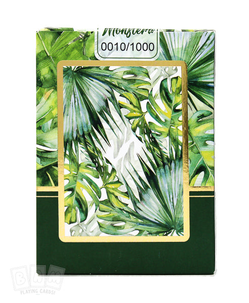 Monstera (Green) Playing Cards