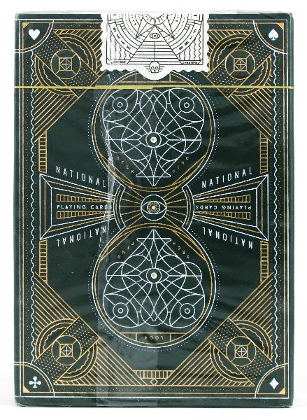 Green National - BAM Playing Cards (6306568568981)