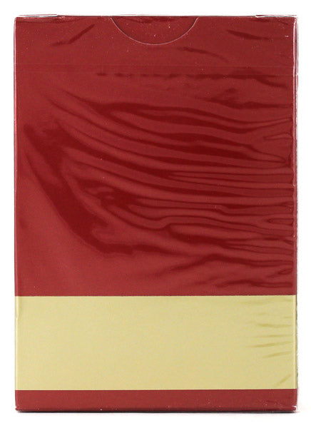 NOC Out Red and Gold - BAM Playing Cards (6531560276117)