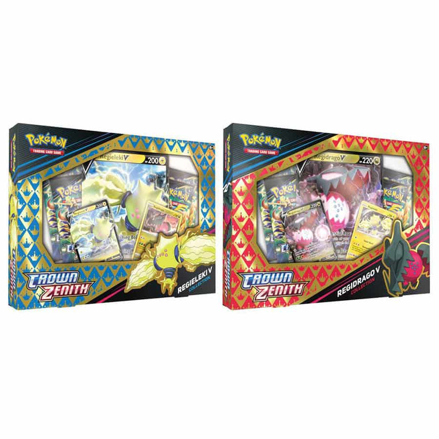 Pokemon TCG: Sword & Shield - Crown Zenith Collection - Regieleki V / Regidrago V