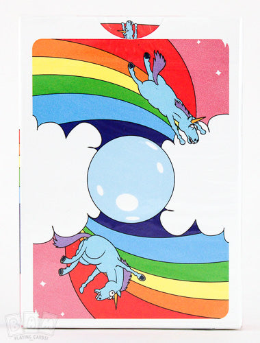 Rainbow Unicorn Fun Time! Playing Cards (6750778818709)