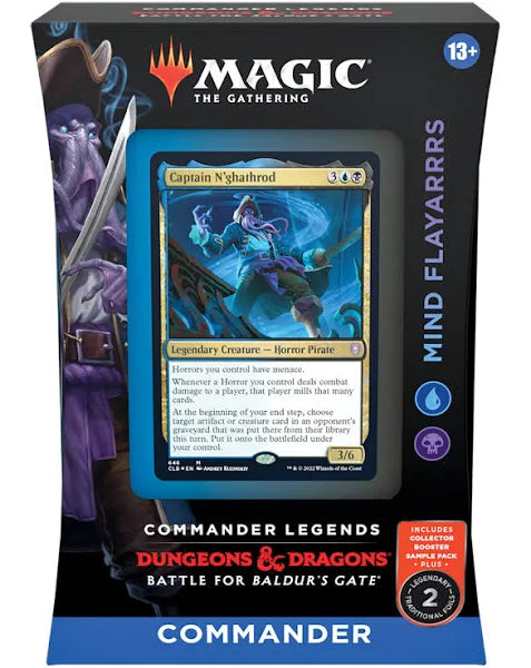 Precon - Mind Flayarrrs- Magic the Gathering CCG: Commander Legends - Battle for Baldur`s Gate