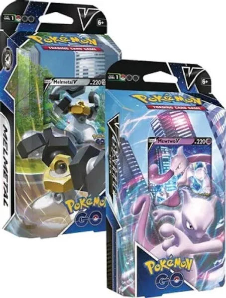 Pokemon TCG: Pokemon GO - V Battle Decks - Mewtwo V and Melmetal V BAM Cards Pokemon TCG: Pokemon GO - V Battle Decks - Mewtwo V and Melmetal V BAM Cards