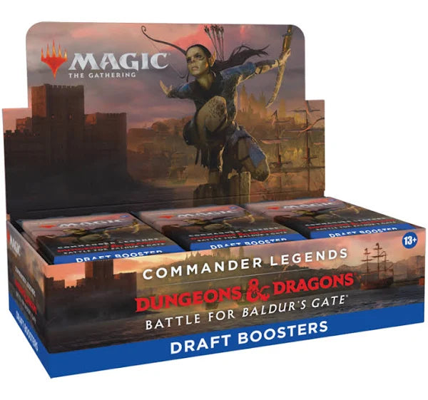 Magic the Gathering CCG: Commander Legends - Battle for Baldur`s Gate Draft Booster Display (24)