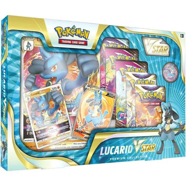 Pokemon TCG: Lucario VSTAR Premium Collection