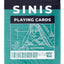 Sinis (Turquoise) Playing Cards (6634899931285)
