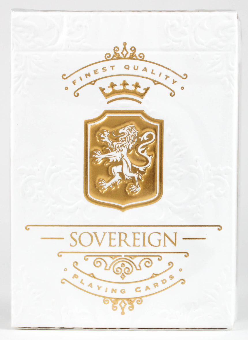 Sovereign White - BAM Playing Cards (6306572533909)