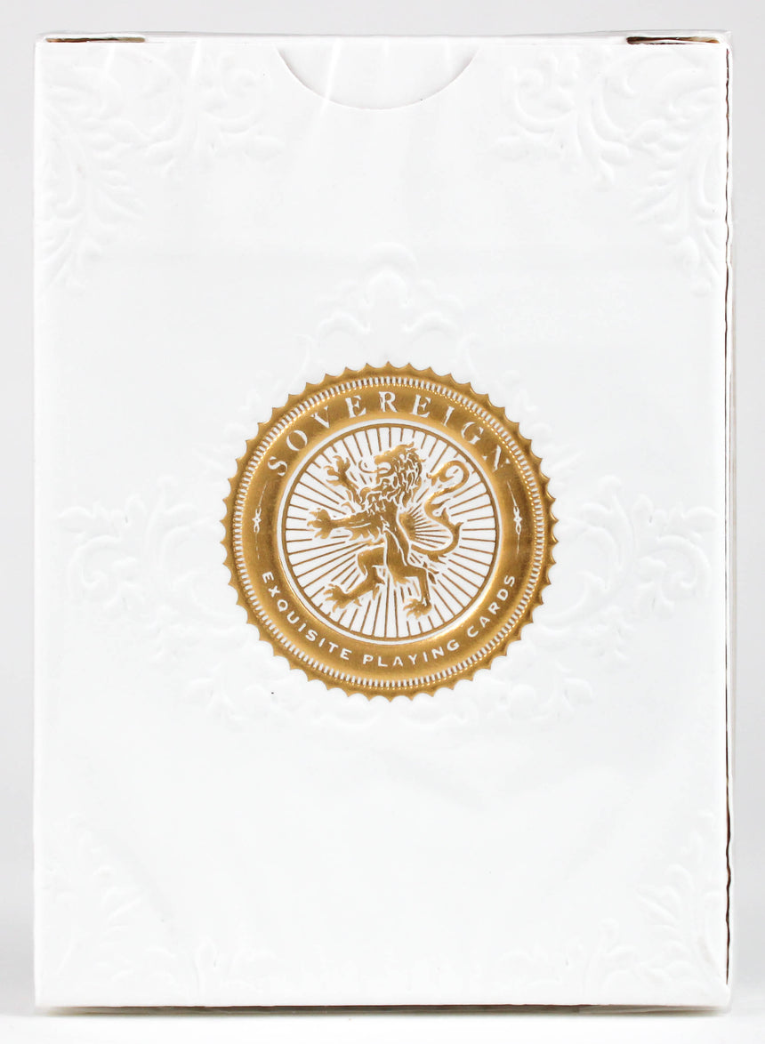 Sovereign White - BAM Playing Cards (6306572533909)