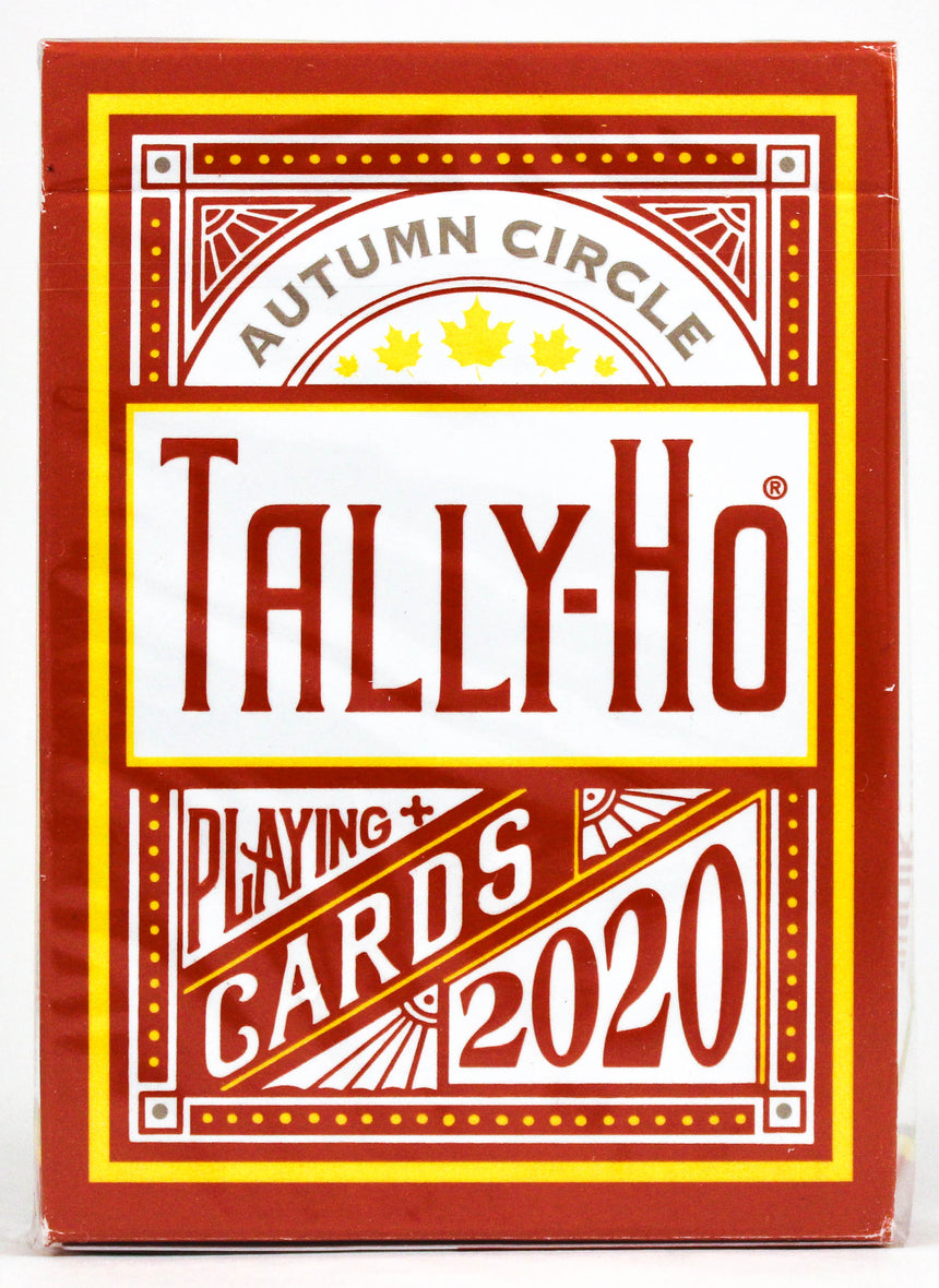 Tally Ho Autumn Circle Back - BAM Playing Cards (6151530184853)