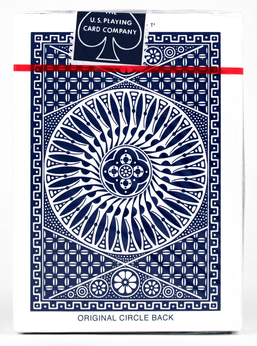 Tally Ho Circle Back Blue - BAM Playing Cards (6258441879701)
