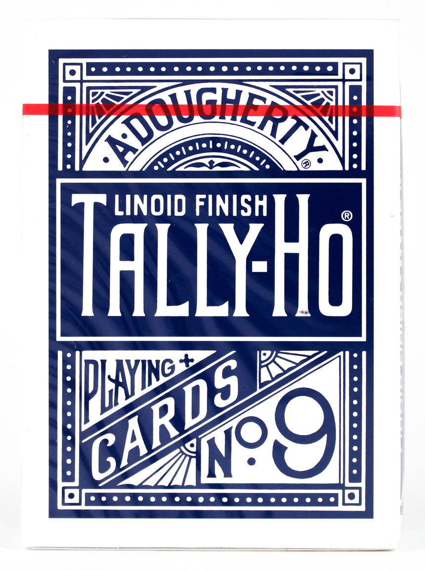 Tally Ho Fan Back Blue - BAM Playing Cards (6258437456021)