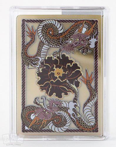 Dragon Transparent Playing Cards (Mighty Black) (6769584963733)
