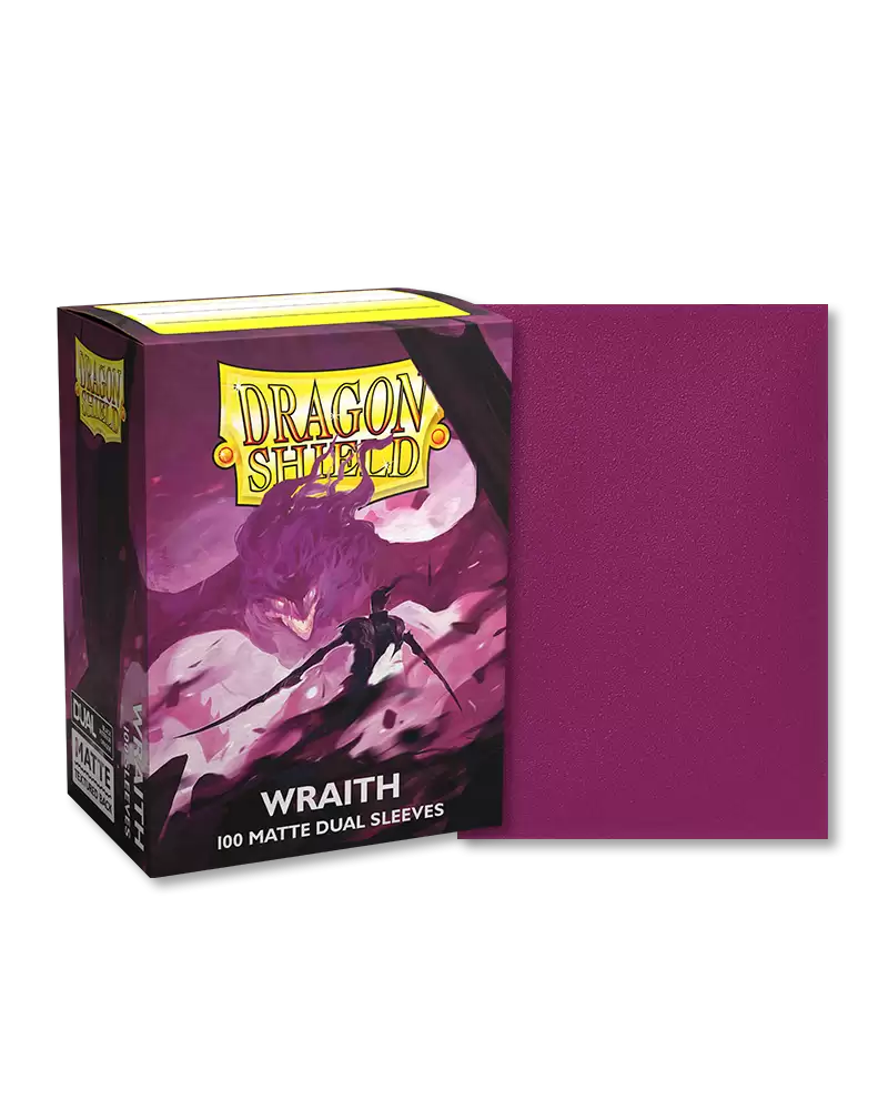 dragon sleeves cards Dragon Shields: (100) Dual Matte Wraith – BAM Cards