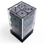 Chessex: Opaque 12D6 Dark Grey/ Black 16mm