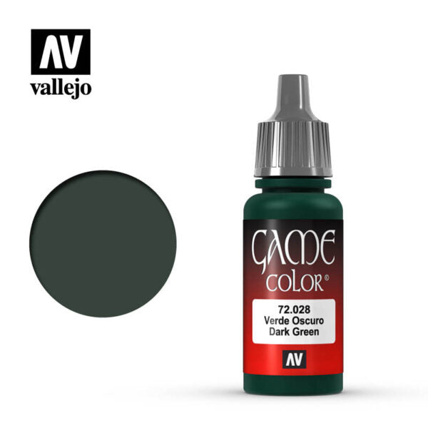 Game Color: Dark Green, 17 ml.
