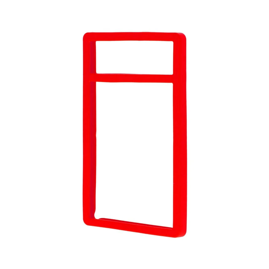 Graded Slab Bumper - PSA Size - Red