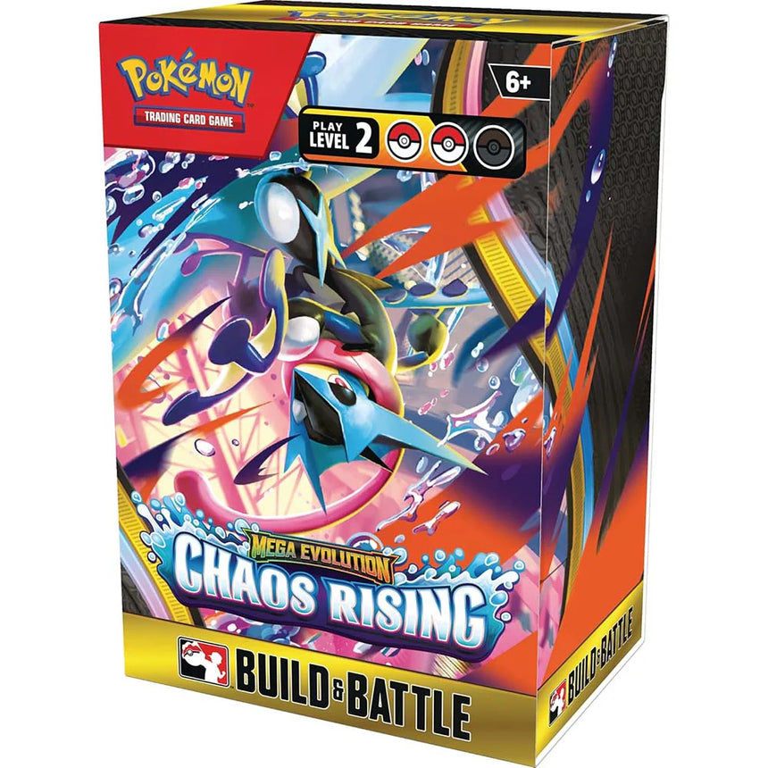 Pokemon TCG: Mega Evolution - Chaos Rising Build & Battle Box (4 packs)