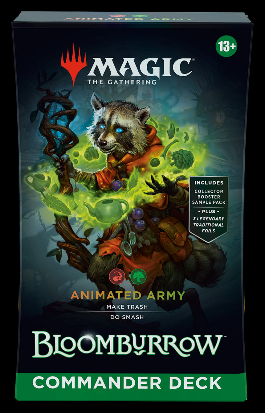 Magic the Gathering CCG: Animated Army - Bloomburrow Commander Deck